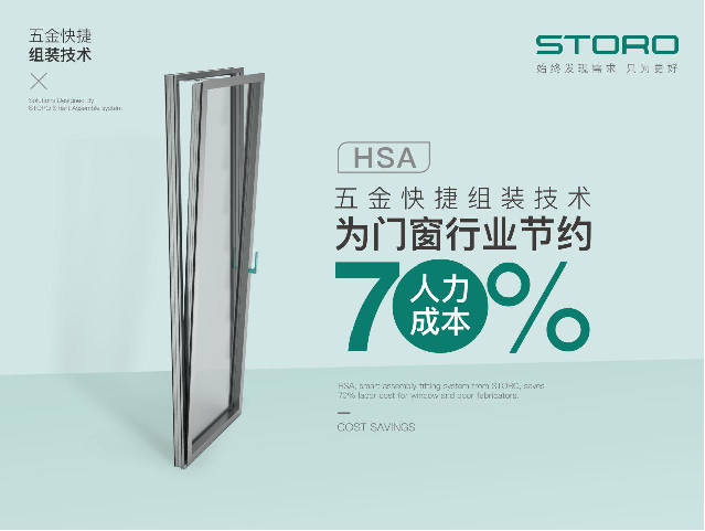 STORO荣获26届中国门窗幕墙创新星品奖