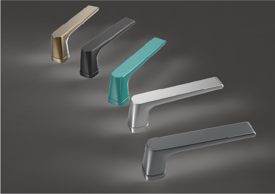 Rosette free handle